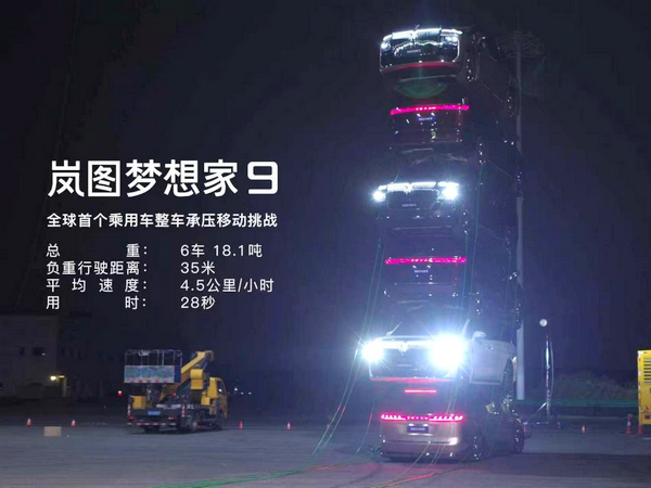 VOYAH Dreamer 9 Completes Whole-Vehicle Load-Bearing Mobility Challenge